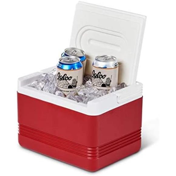 Igloo Legend 6-Can Cooler, Red, 5 Qt - Picture 8 of 10